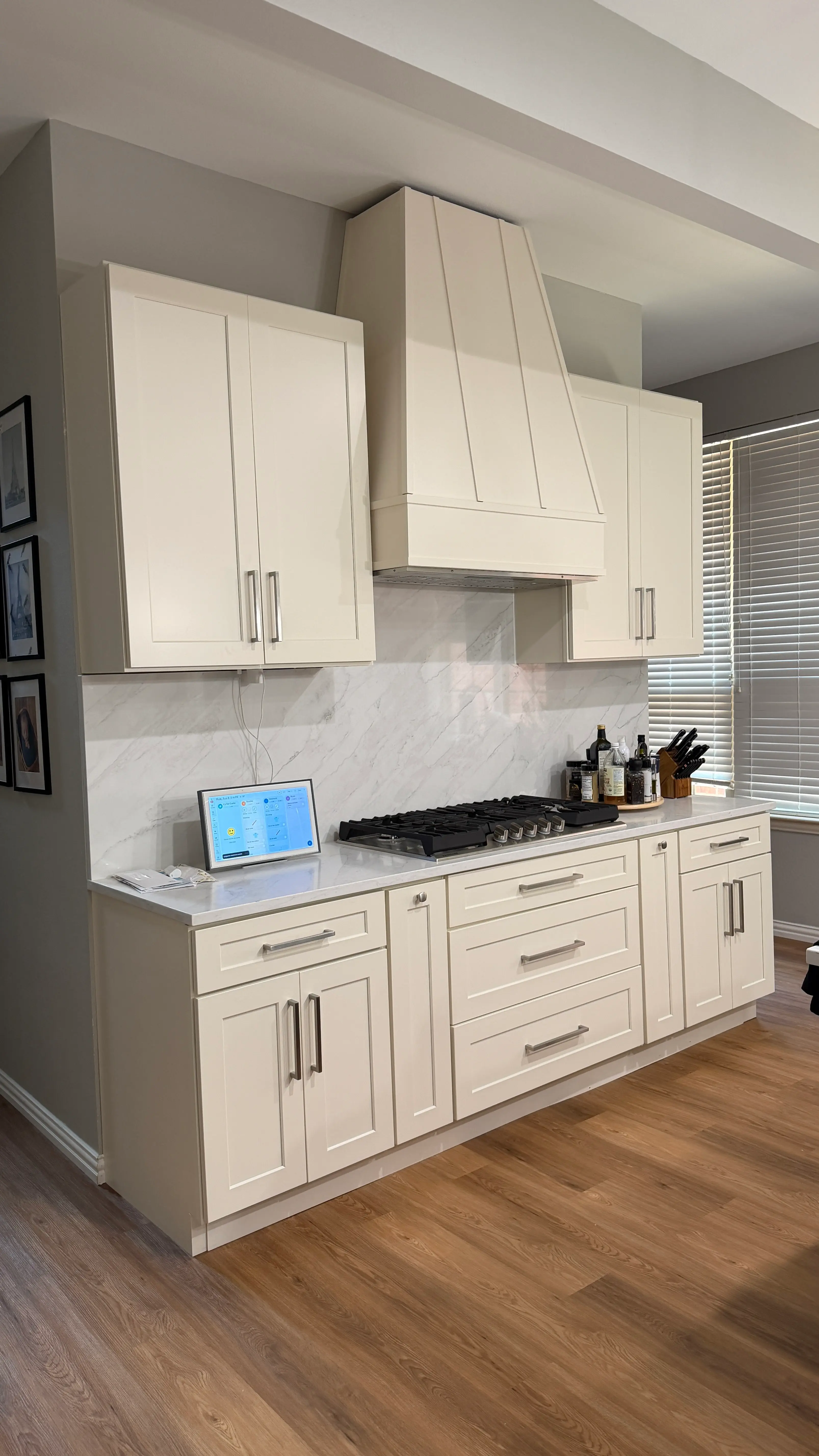 Custom garage storage cabinet system in Arlington TX